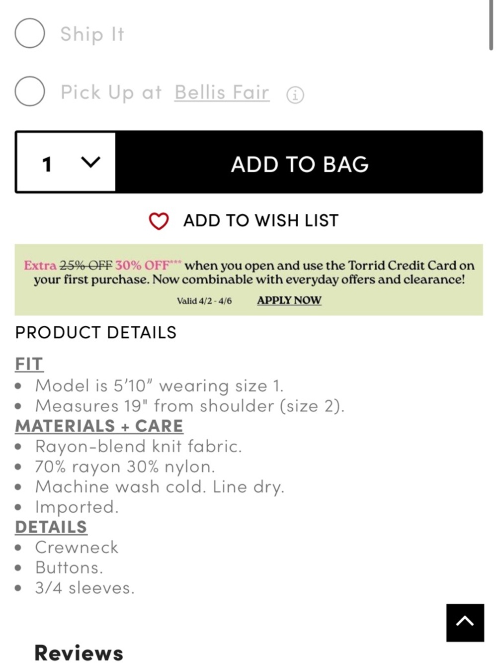 torrid Red Cropped Button Cardigan - Picture 3 of 7